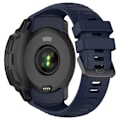 Miniatyrbillede 3 af 5: Justerbar Silikone Urrem Udskiftningsarmbånd Til Garmin Instinct 2X Midnight Blue