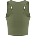 Miniatyrbillede 5 af 5: 4 Stykker Basic Trænings Crop Tanktoppe Ærmeløse Racerback Sport Tanktop Style 4 M