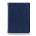 Miniatyrbild 2 av 5: Multifunktionell PU-läder Bi-fold plånboksfodral Passfodral Blue