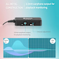 Miniatyrbillede 4 af 5: Digital Omnidirektionel Clip-on Lavalier Revers Mikrofon til Livestreaming Vlogging