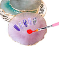 Miniatyrbild 3 av 5: Resin nagelkonstpalett, nagelkonstfärgpalett i blandade färger, guldkantad nagelgel, färgdisplaytavla Blue