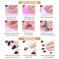 Miniatyrbild 4 av 5: Julglitter för nagelkonst, nagelpaljetter, nageldesign, glitter, juldekorationer för nagelkonst style 1