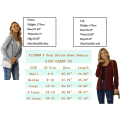 Miniatyrbillede 4 af 5: Dame V-hals Knap Ned Strik Langærmet Blød Basis Strik Cardigan Sweater XXL