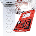Miniatyrbild 3 av 5: TU-15B Tryckmätare Motor Kompressionstestare Set Kit Cylinder Test Gauge