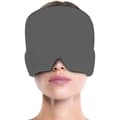 Migränlindring Hatt Huvudvärk Hatt Gel Varm Kall Terapi Is-hatt för Smärtlindring Is-hatt Ögonmask~01793