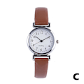 Miniatyrbild 1 av 11: Damklockor Dam Small Quartz Analog Klocka Mode Brown One size