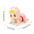 Miniatyrbild 2 av 11: Krypande babyleksaker Dockor Guide Bebisar Lär sig Gå Utbildning Små Lärande Krypande Dockor S6L1  pink one-size