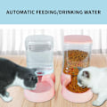 Miniatyrbild 10 av 11: Automatisk kattmatskål vattenfontän automatisk matare automatisk matare risskål matskål för T8i9  blue B