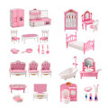 Miniatyrbild 5 av 11: Pedagogiska Leksaker Simulation Kök Badrum Pussel C5O7 Leksak O1Z7 S7A3 D6B5 kitchen 1set