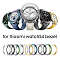 Miniatyrbild 9 av 11: Ersättningsram Metallram Tillbehör för Xiaomi Watch S4 Diamond White one size