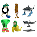 Miniatyrbild 10 av 11: Tung Tung Tung Sahur Action Figure Dockmodell Dekor Leksak Koppar Barnpresent,, Tung tung tung sahur 1pcs