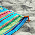 Miniatyrbild 8 av 11: 4 st Strandhandduksklämmor Campingmatta Klämmor Utomhus Klädnypor För Lakanhållare Klämma För Strandhanddukar S8v0 Handduksklämmor Handduk