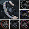 Miniatyrbild 2 av 11: Shering Bling Strass Ratt Skydd med Kristallglitter^ A0A5 C6I8 Color diamond 37-39cm