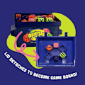 Miniatyrbild 9 av 11: Big Discoveries Dumpster Dice - Snabbt Familjetärningsspel Kul för 4 spelare Board一 C set