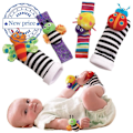 Miniatyrbild 9 av 11: Baby Skallror Leksaker Bitringar Tidig Utveckling Lärleksak Nyfödd Leksak Baby Pojke Flicka V9r8 multicolorA 13pcs