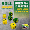 Miniatyrbild 6 av 11: Big Discoveries Dumpster Dice - Snabbt Familjetärningsspel Kul för 4 spelare Board一 C set