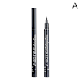 Miniatyrbild 6 av 11: 1X Kvinnor Eyeliner Flytande Eyeliner Penna Smink Vattentät Svart/Vit white One-size