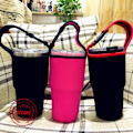 Miniatyrbild 10 av 11: Tumbler Väska Isolerad Mugg Hängare Flaska Skyddsfodral För 30OZ Isbar Mugg Mugghållare E0V2 red edges 1pcs