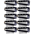 Miniatyrbild 9 av 11: Chunni Grips/duppata Pins/duppata Clips 1/10/20/ NYTT~ . πδ ξ; F2Q7 black 1pcs