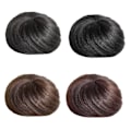 Miniatyrbild 11 av 11: Syntetisk Chignon Donut Roller Hårstycken Elastisk Blond D0E3 Hårknut E9P6 light brown 1pcs