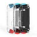 Miniatyrbild 11 av 11: För Nintendo Switch 2 (2025) NS 2 Dockningsbar Delad Skal Skyddsfodral ~HET~REA! black grip Transparent shell