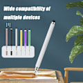 Miniatyrbild 10 av 11: 1x Universal 2 i 1 Stylus Penna För IPad Surfplatta Mobil F8I6 D7I8 Telefon Z3C7 Gradient Green onesize