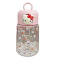Miniatyrbild 1 av 11: 400ml Sugrör Vattenkopp Cinnamoroll Kuromi Melody Sugrör Utomhus Portabel Vattenflaska Kopp Spelare C1v2 pink cat 400ml