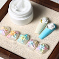 Miniatyrbild 3 av 11: Nagelkonst Nagel Lim 3D Modellering Lim DIY Manikyr Verktyg Satin Snideri Lim Vit 5ml  white 5ml