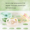 Miniatyrbild 7 av 11: Bitresistent Lugnande Napp för Husdjur Silikon Rena Tänder Valpleksaker Rengöringღ U Green 1pcs