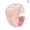 Miniatyrbild 1 av 11: Fingertopps Trådlös Bluetooth Fjärrkontroll, Kreativ Fjärrkontroll Scrollring, Trådlös Kamera Fjärrutlösare, Video Fjärrkontroll App Sida Vänd pink one-size 2pcs