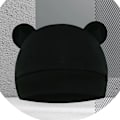 Miniatyrbild 3 av 11: Nyfödd Baby Mössa Prematur Pojkar Hattar Söt Baby Björn Hatt O9m8  White One size
