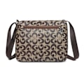 Miniatyrbild 10 av 11: Dam Crossbody Väska Liten Brun Mjukt Läder GoldenA One size