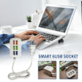 Miniatyrbild 8 av 11: Universal USB-laddare för smartphone, 6 USB-portar, multi-port, laddningsstation