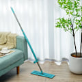 Miniatyrbild 9 av 11: Mikrofiber Plattmopp Hands Free Squeeze Rengöring Golv med Moppar Tvättbar K5 I6L3