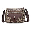 Miniatyrbild 8 av 11: Dam Crossbody Väska Liten Brun Mjukt Läder GoldenA One size