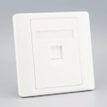 Miniatyrbild 8 av 11: LAN CAT6 Uttag Vägguttag Nätverk Ethernet Panel Frontplatta RJ45 H3O9 whiteB 86mm*86mm