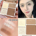 Miniatyrbild 8 av 11: Fyrfärgspenna Highlighter Långvarig Mjuk Lätt Konturpalett Ansiktsmakeup style 2 one-size