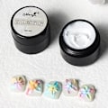 Miniatyrbild 4 av 11: Nagelkonst Nagel Lim 3D Modellering Lim DIY Manikyr Verktyg Satin Snideri Lim Vit 5ml  white 5ml