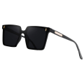 Miniatyrbild 5 av 11: New Style Solglasögon One Piece Ramlösa Solglasögon Damhand black one-size
