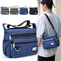 Miniatyrbild 3 av 11: 2025 Ny herrväska Stor Kapacitet Casual Business Herr Multi Enkellager K9B5 Blue One size