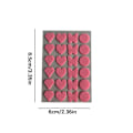 Miniatyrbild 2 av 11: Acne Plåster Hjärtan Fjärilar Runda Plåster ч Prof U6T2 U5T8 R G4S9 black 24pcs
