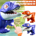 Miniatyrbild 3 av 11: Dinosaurie Vattenpistol-Leksak' Simbassäng Leksak Sommar Vattenleksak' A5E4 O9Y5 Orange 1pcs
