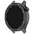Miniatyrbild 7 av 11: Metallram för Xiaomi Watch S4 S3 Skydd med Film Klockfodral för Klockram W1b5 Silver scale For Xiaomi Watch S4 S3