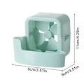 Miniatyrbild 2 av 11: Fläkt Dimma Kyladapter, Golvkylare, Hushålls Hängande Is Kylning Artefakt Inomhus Rum Isbox Kan Skrivbord Hålla Golv Blue 1set