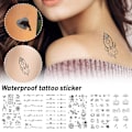 Miniatyrbild 9 av 11: Liten Fräsch Vattentät Tatuering Patch Semi Permanent Och Vattentät Hållbar K1V4 style 1 1pcs