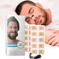 Miniatyrbild 7 av 11: Anti-Snark Magnetisk Näs Dilator Näsplåster Sluta Snarka Devi B2F8 E8E2 01 white 15pcs