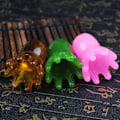 Miniatyrbild 11 av 11: Mini Massage Comb Harts Resin Bläckfisk Kam SPA Massage Comb д& Y1Y7 I3L2 Y9C2 green 1pcs
