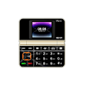 Miniatyrbild 9 av 11: V8pro Dubbelskärm Vikbar Sidoflip Funktionstelefon Stor Knapp D purple 1pcs