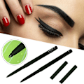 Miniatyrbild 3 av 11: Slim Tips Eyeliner Gelpennor Lätta Att Färga Vattentäta Kladdfria Eyeliner NY Y5B9 brown one-size
