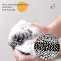 Miniatyrbild 8 av 11: Exfolierande duschhandduk, dubbelsidig badhandduk дφ K1Z2 M8S6 01 1pcs